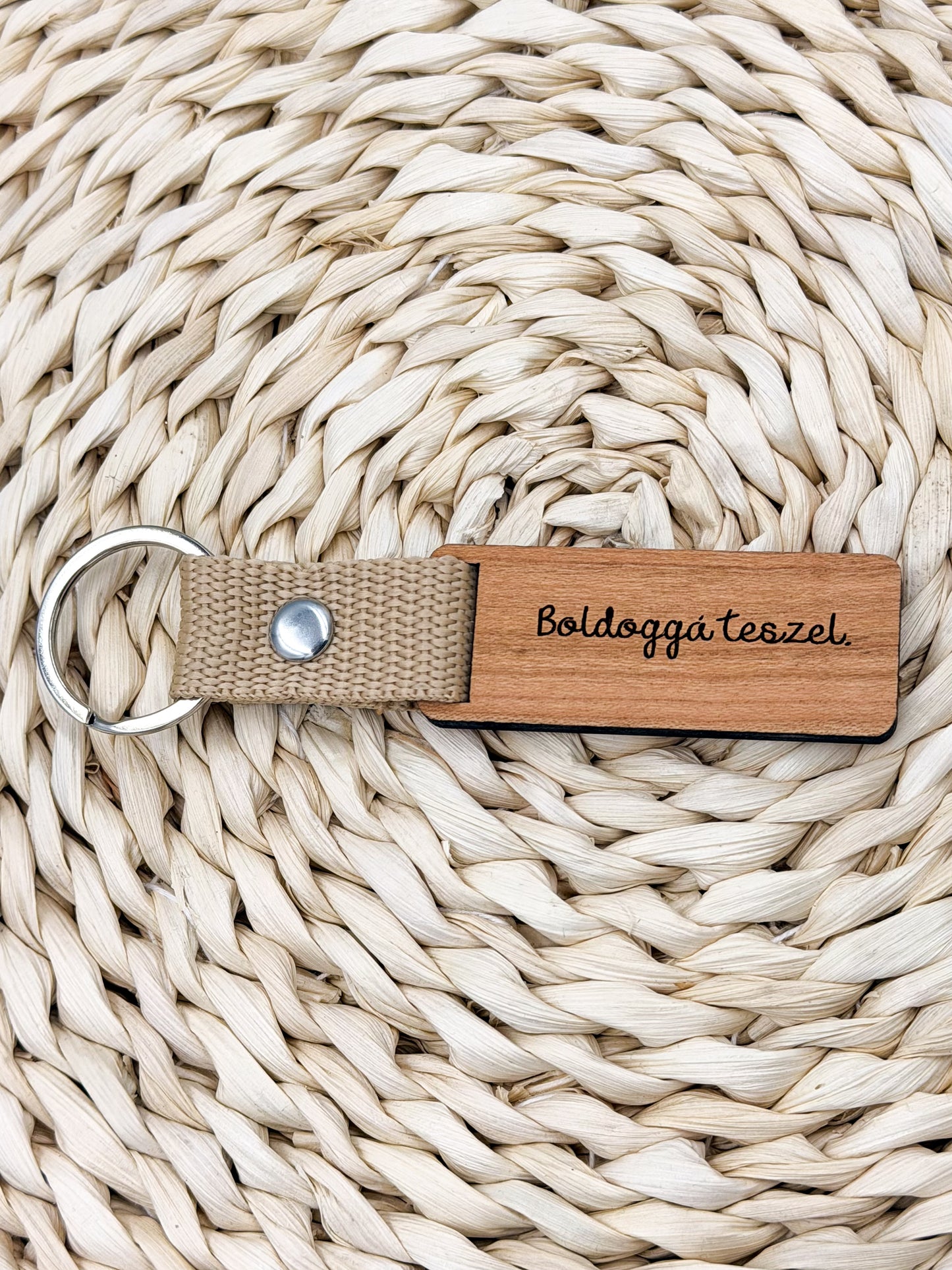 Boldoggá teszel kulcstartó