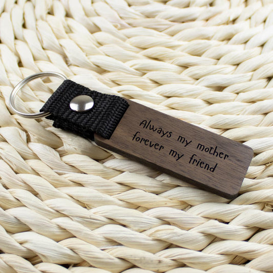 Always my mother forever my friend kulcstartó