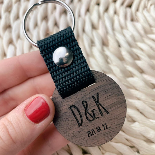 Egyedi kezdőbetűs kulcstartó No. 2