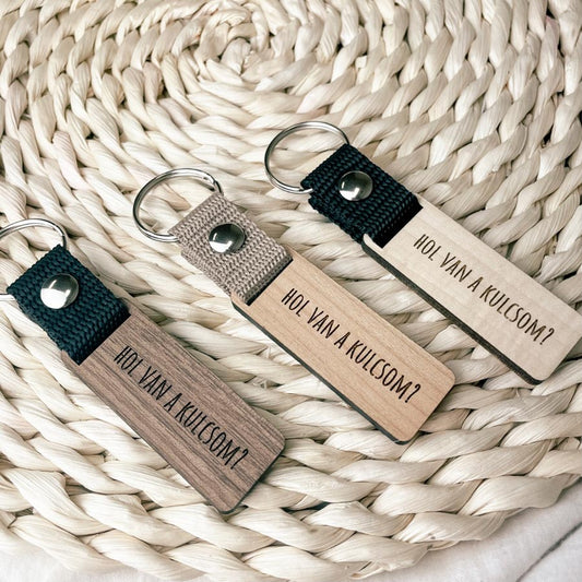 Hol van a kulcsom? kulcstartó