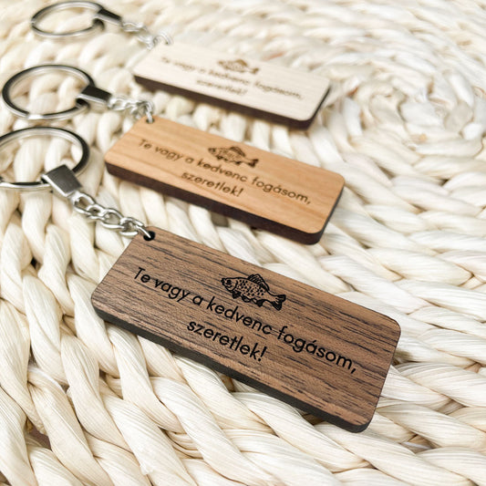 Te vagy a kedvenc fogásom, szeretlek! kulcstartó