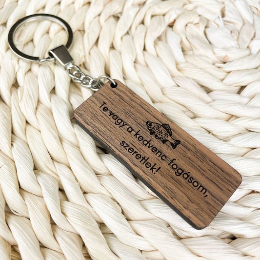 Te vagy a kedvenc fogásom, szeretlek! kulcstartó