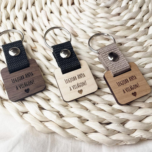 Legjobb anya a világon kulcstartó