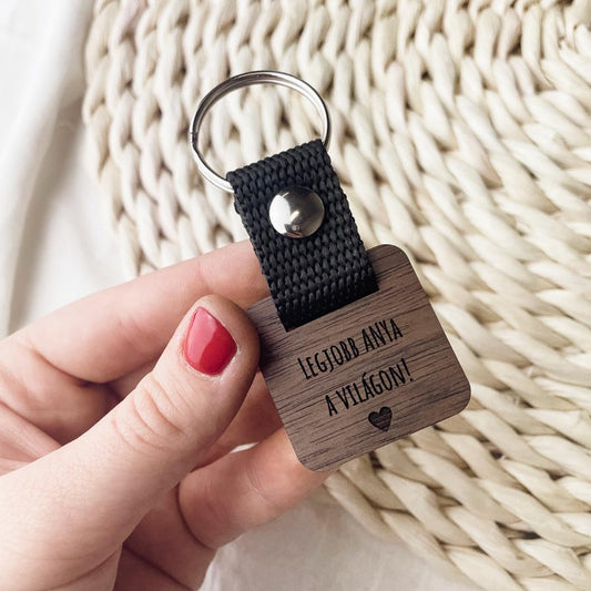 Legjobb anya a világon kulcstartó