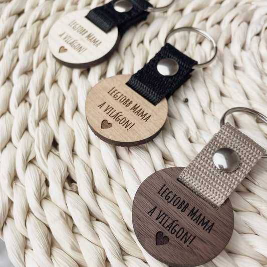 Legjobb mama a világon! kulcstartó
