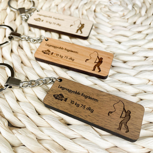 Legnagyobb fogásom kulcstartó V3