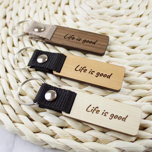 Life is good kulcstartó