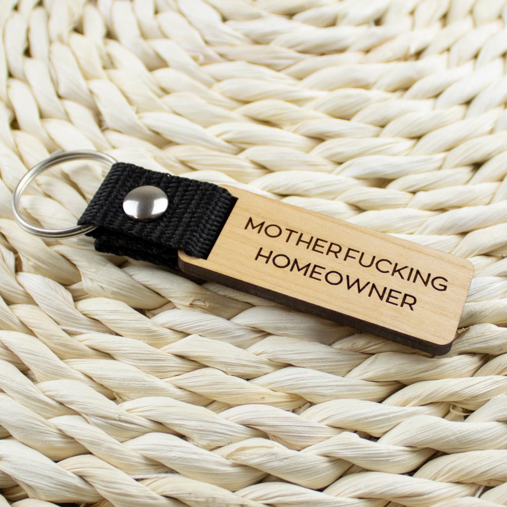 Motherfucking homeowner kulcstartó