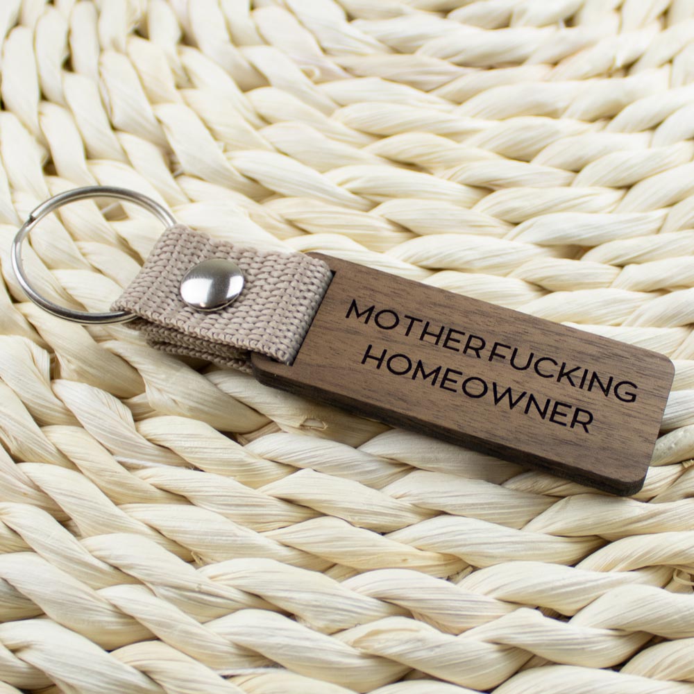 Motherfucking homeowner kulcstartó