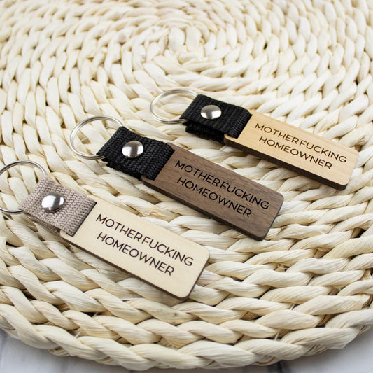 Motherfucking homeowner kulcstartó