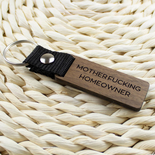 Motherfucking homeowner kulcstartó