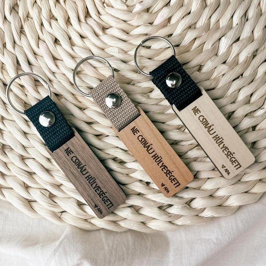 Ne csinálj hülyeséget! - Apa kulcstartó