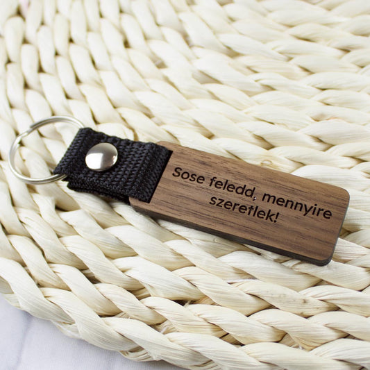 Sose feledd, mennyire szeretlek kulcstartó No.2