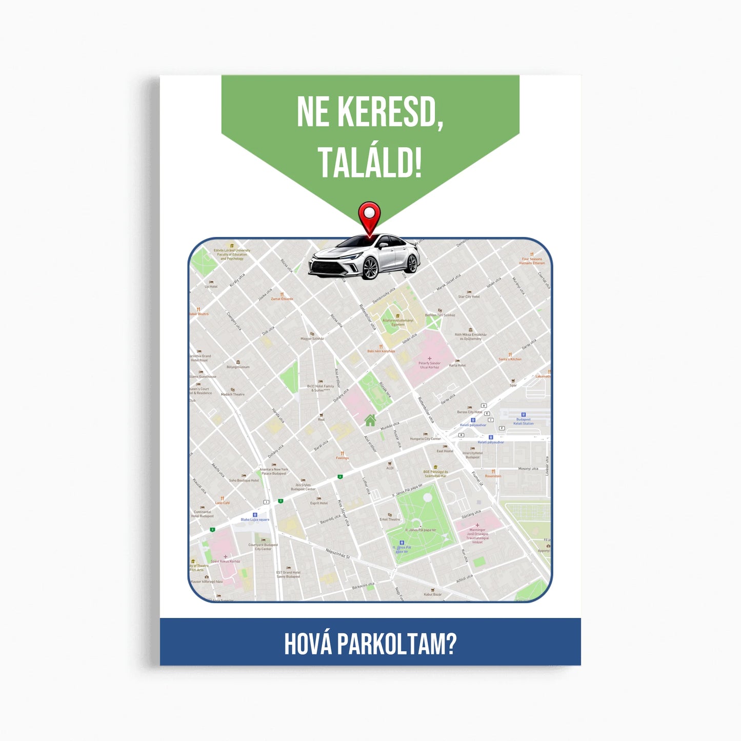 Autó Parkolás - Teszt
